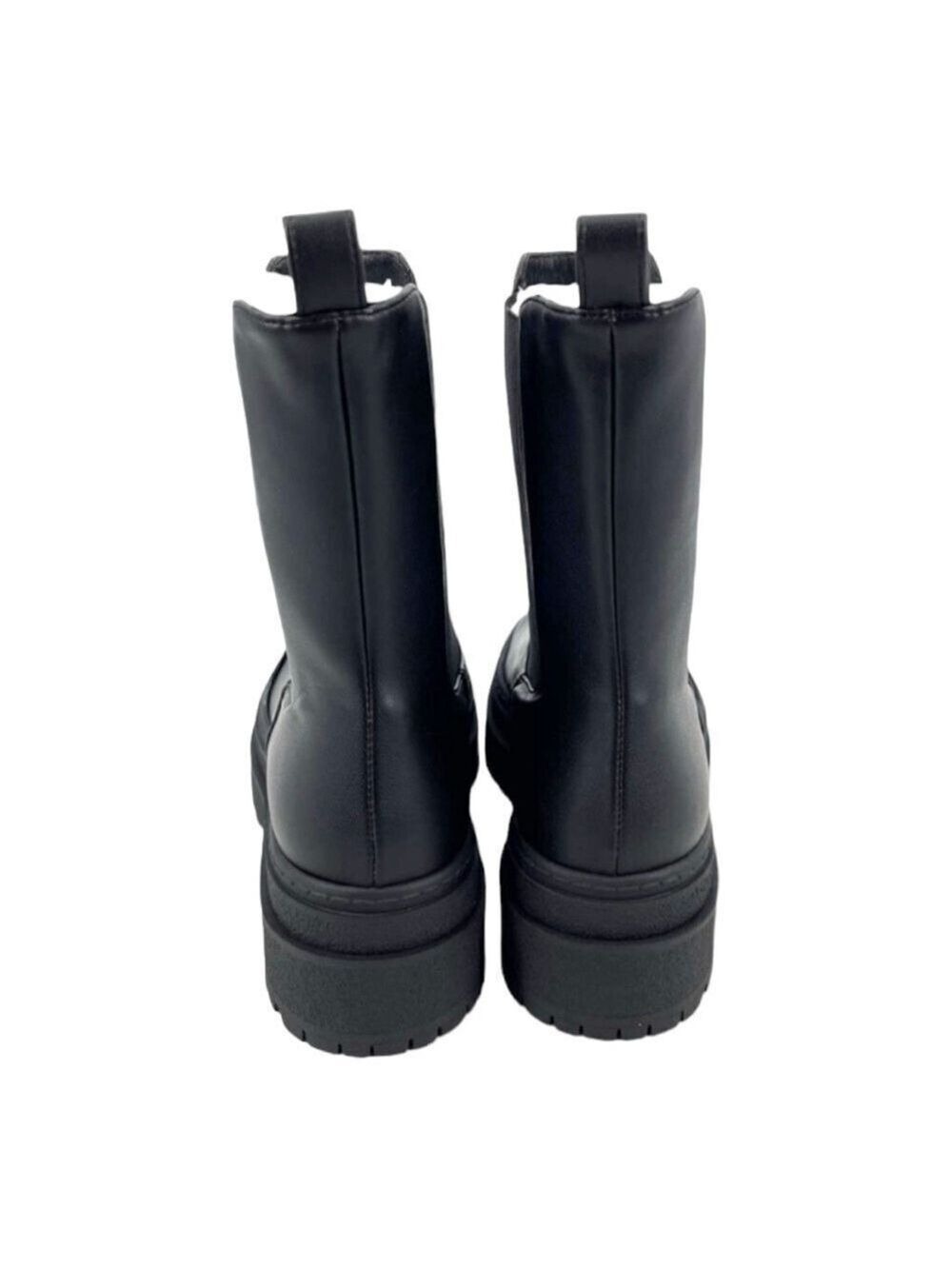 Good American Leather Chelsea Pull On Boot Black Women's NIB GA036V-X Size 9.5 - Picture 3 of 9